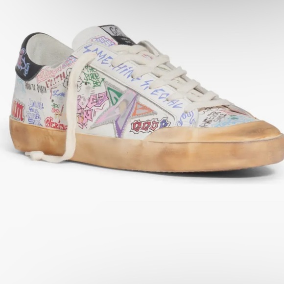 Golden Goose Shoes - Golden Goose Graffiti Shoes!